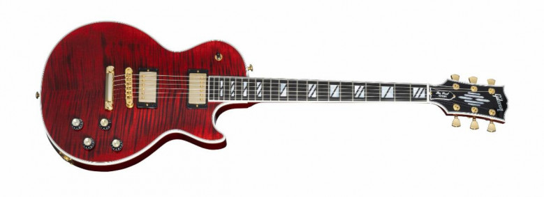 Gibson les paul supreme wine red
